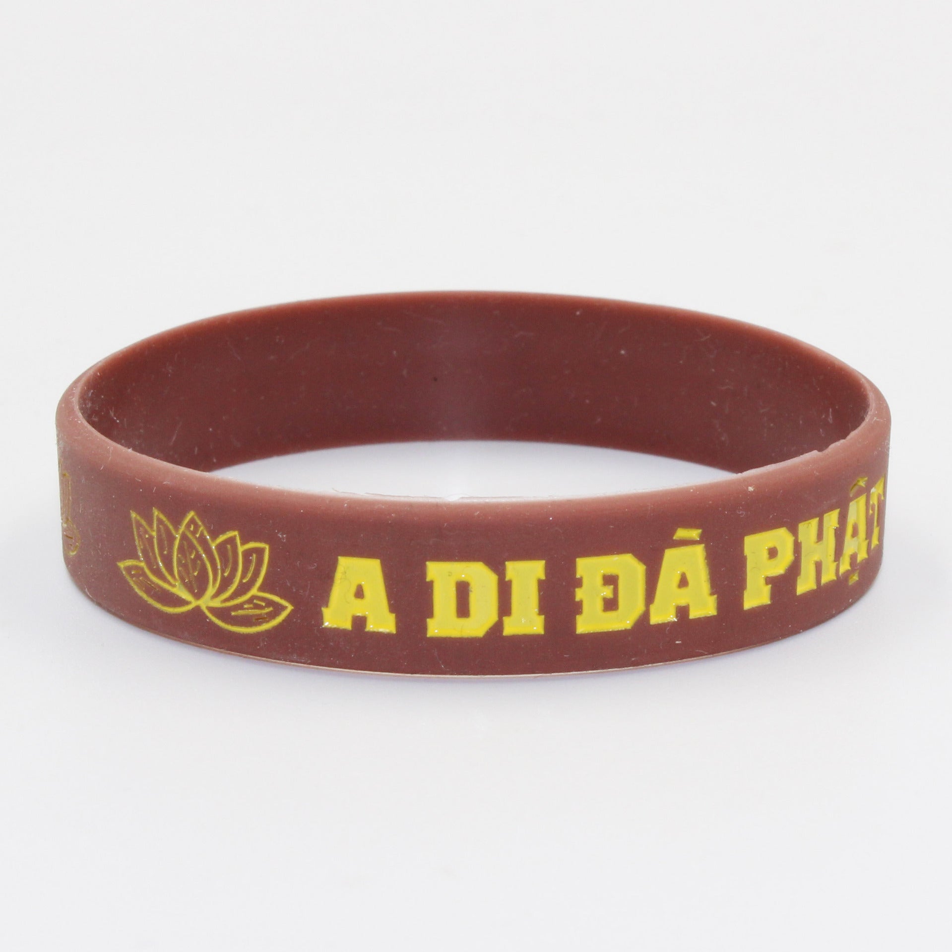 Brazalete de loto de silicona de tamaño mediano y pequeño